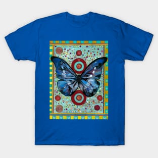 Big Blue Butterfly T-Shirt